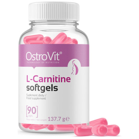 L-Carnitine Softgels 90 Gel capsules - Nutra Best Europe