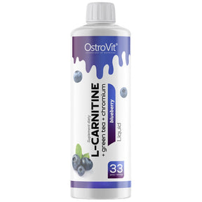 L-Carnitine Liquid | + Green Tea and Chromium 500 ml - Nutra Best Europe
