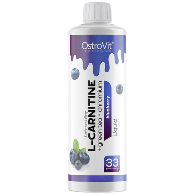 L-Carnitine Liquid | + Green Tea and Chromium 500 ml - Nutra Best Europe