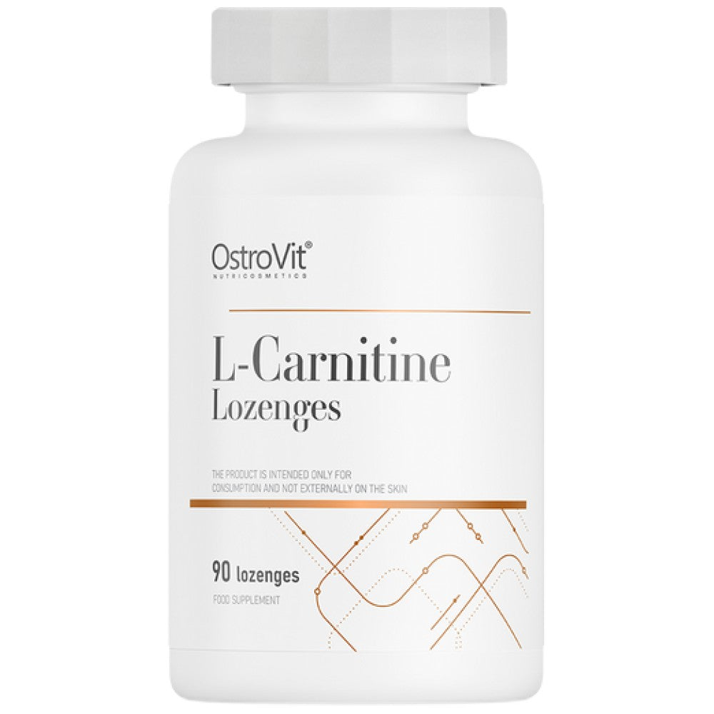 L-Carnitine Lozenges 90 Sublingual tablets - Nutra Best Europe