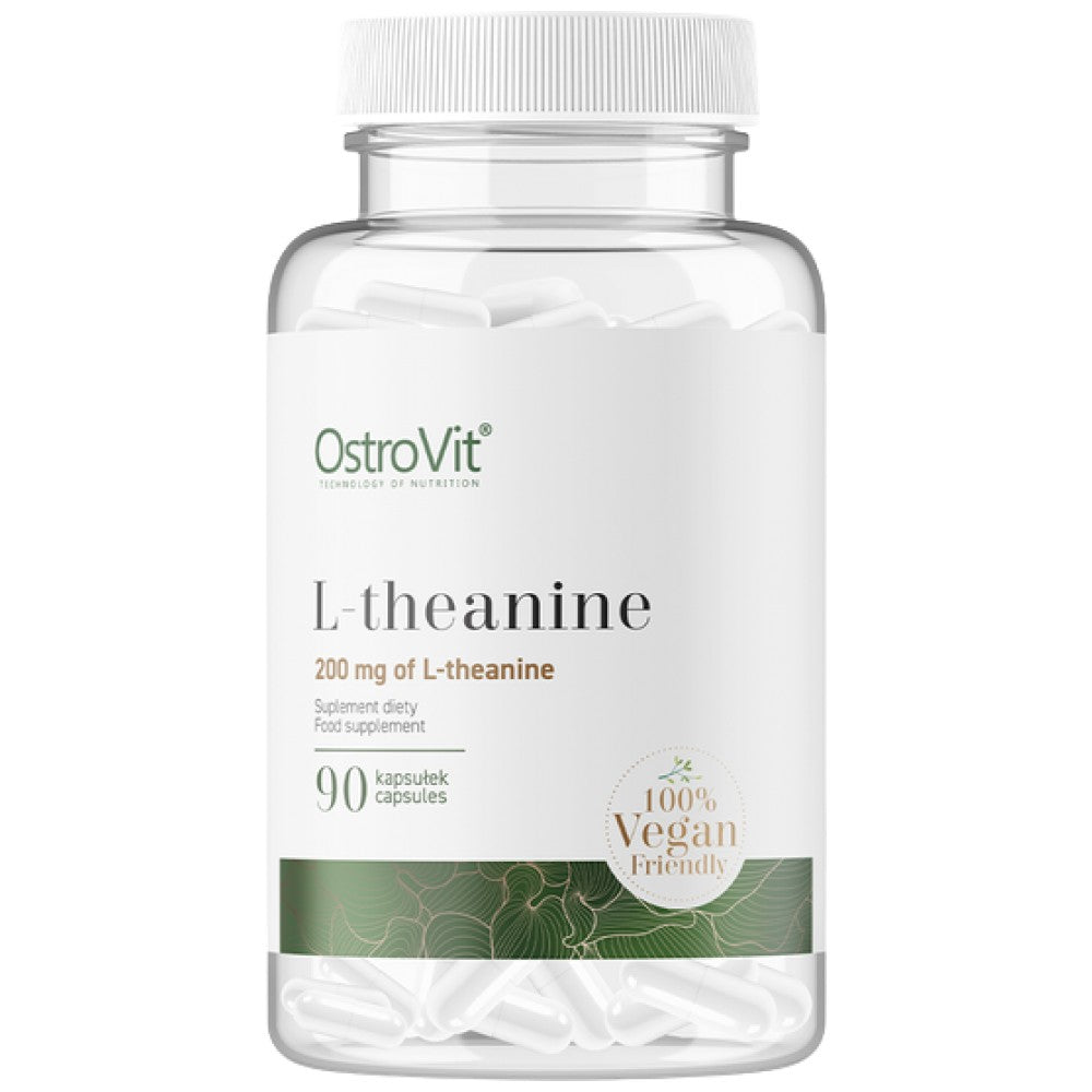 L-Theanine 200 mg | Vege 90 capsules - Nutra Best Europe