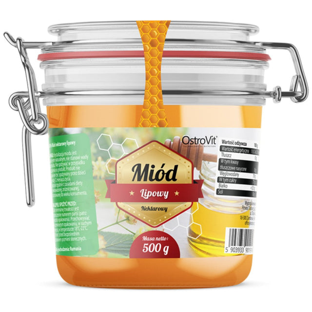 Natural Linden Honey 500 grams - Nutra Best Europe