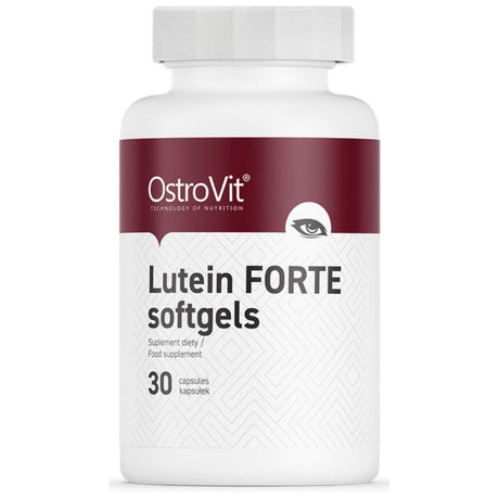 Lutein Forte / with Zeaxanthin - 30 Gel capsules - Nutra Best Europe