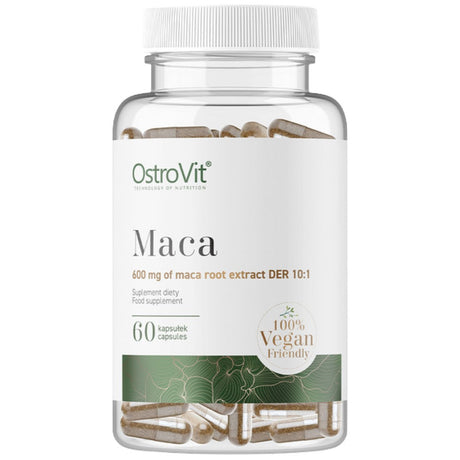 Maca 600 mg / Vege 60 capsules - Nutra Best Europe