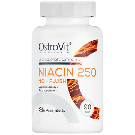 Niacin 250 | No-Flush 90 Tablets - Nutra Best Europe