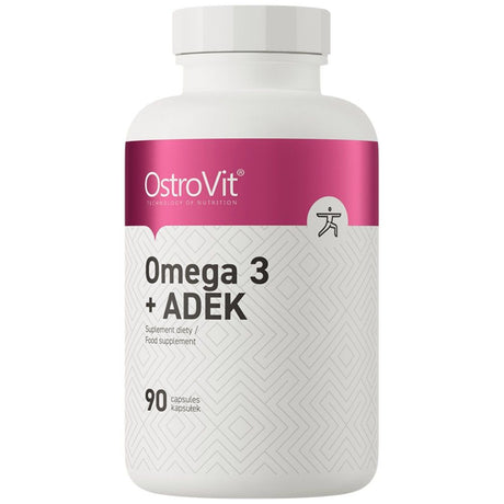 Omega 3 + ADEK / Vitamin A + D + E + K - 90 Gel capsules - Nutra Best Europe