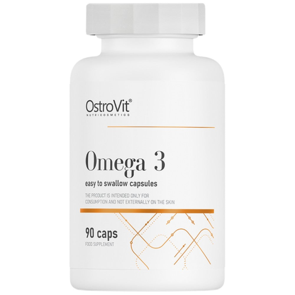 Omega 3 500mg | Easy To Swallow 90 Gel capsules - Nutra Best Europe