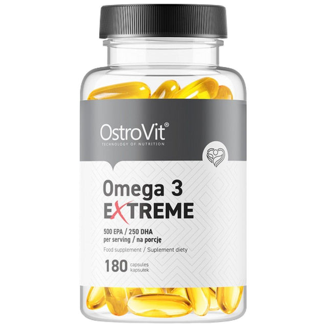 Omega 3 Extreme | 75% EPA + DHA - 180 Softgels - Nutra Best Europe