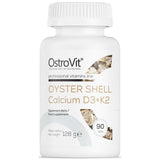 Oyster Shell Calcium 400 mg / with D3 + K2 90 Tablets - Nutra Best Europe