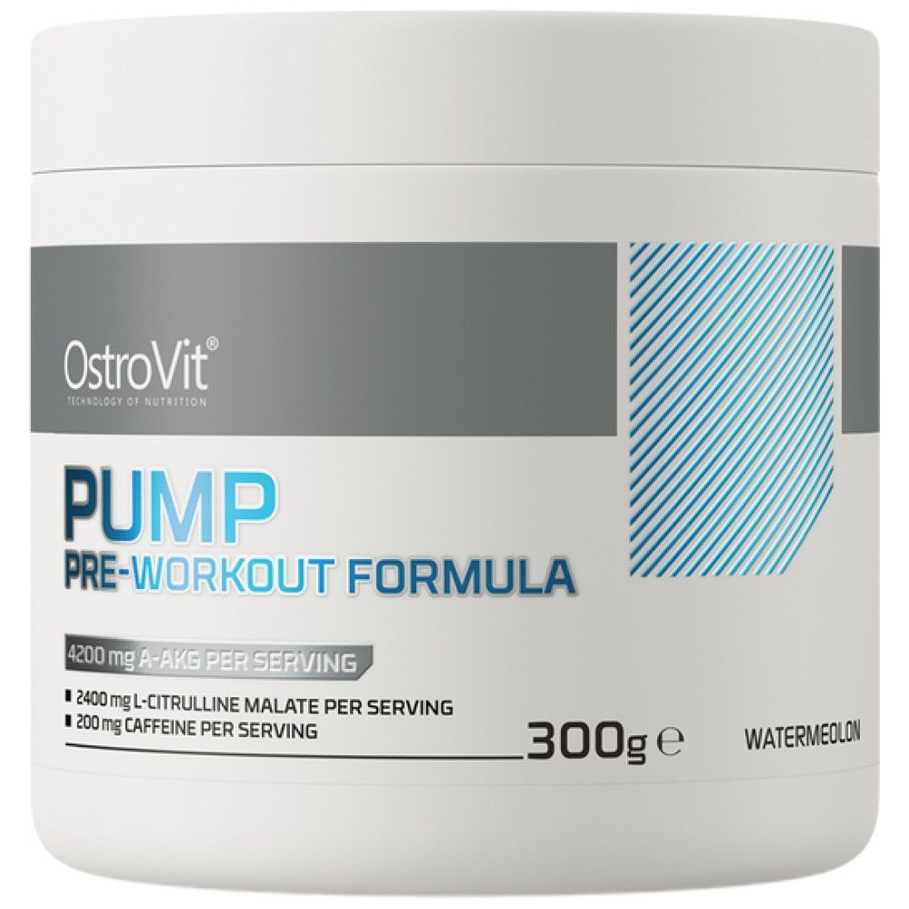 PUMP Pre-Workout Formula - 300 grams - Nutra Best Europe