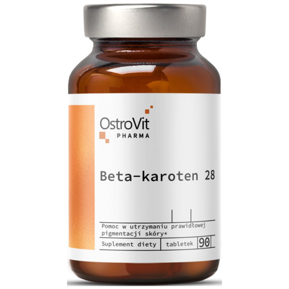 Beta-Carotene 28 90 Tablets - Nutra Best Europe