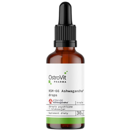 KSM-66 Ashwagandha Drops | Ashwagandha Root Extract 30 ml - Nutra Best Europe