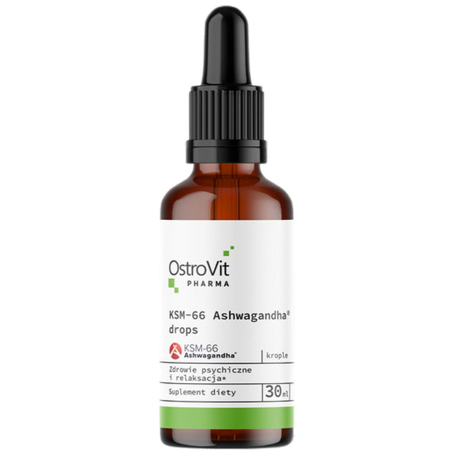 KSM-66 Ashwagandha Drops | Ashwagandha Root Extract 30 ml - Nutra Best Europe