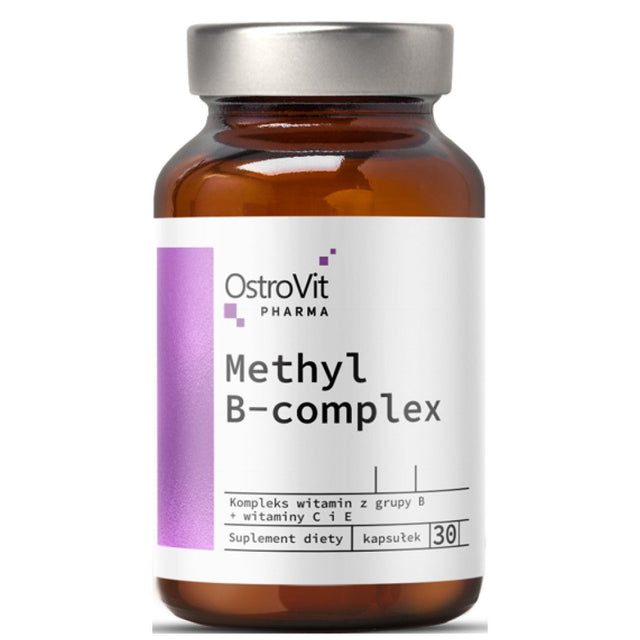 Methyl B-Complex 30 capsules - Nutra Best Europe