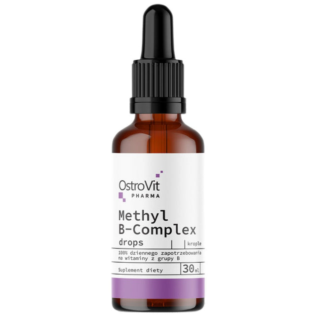 Methyl B-Complex Liquid Drops 30 ml - Nutra Best Europe
