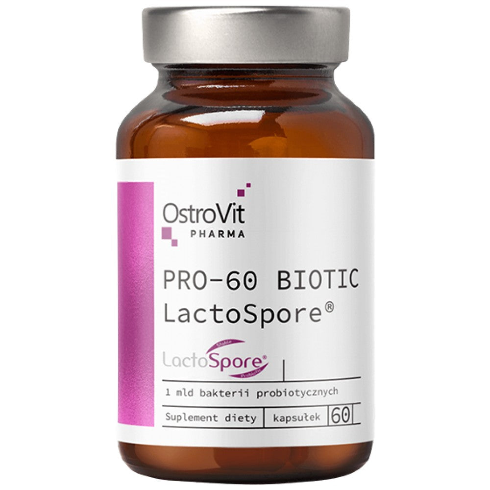 PRO-60 BIOTIC LactoSpore® | Probiotic 60 capsules - Nutra Best Europe