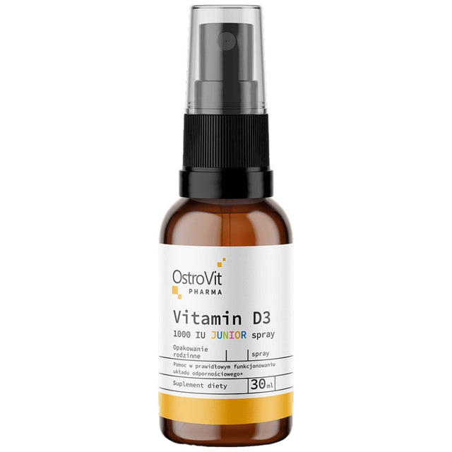 Vitamin D3 1000 IU | Junior Spray 30 ml - Nutra Best Europe