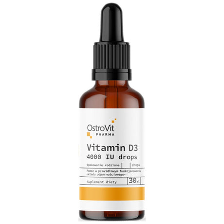 Vitamin D3 Liquid Drops / 2000 IU per drop 30 ml - Nutra Best Europe