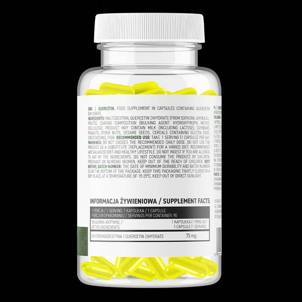 Quercetin / Vege 90 capsules - Nutra Best Europe