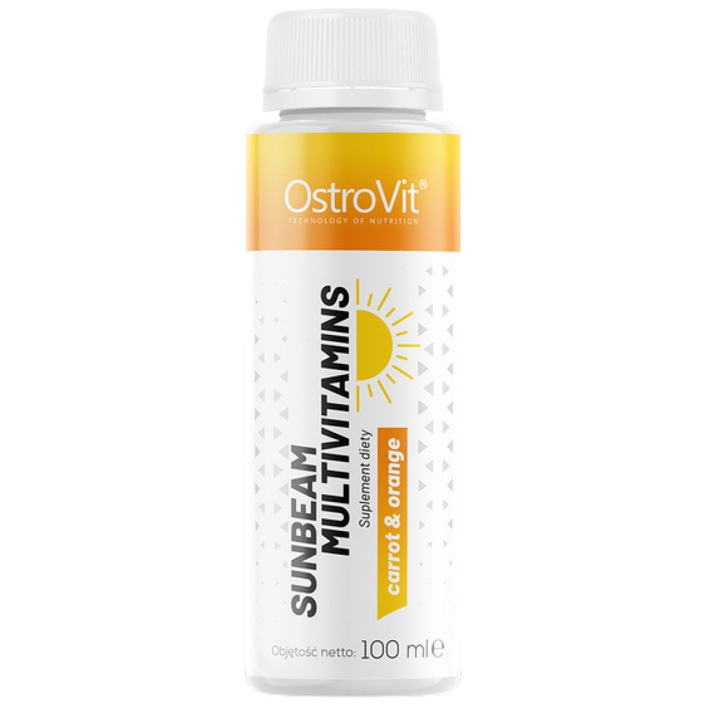 SUNbeam Multivitamins Shot | Better Tan Formula - 20 x 100 мл - Nutra Best Europe