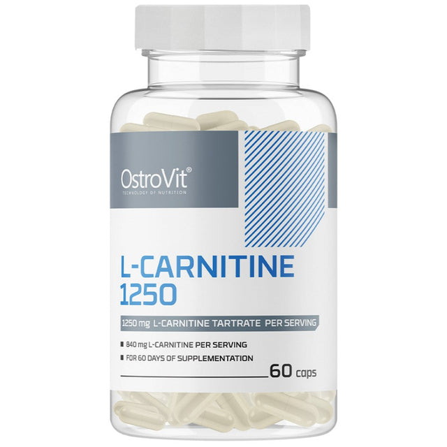 L-Carnitine 1250 mg 60 capsules - Nutra Best Europe