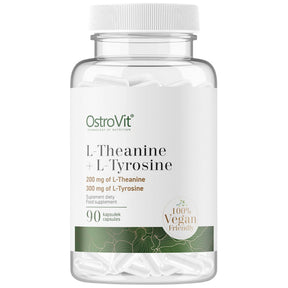 L-Theanine + L-Tyrosine / Vege 90 capsules - Nutra Best Europe