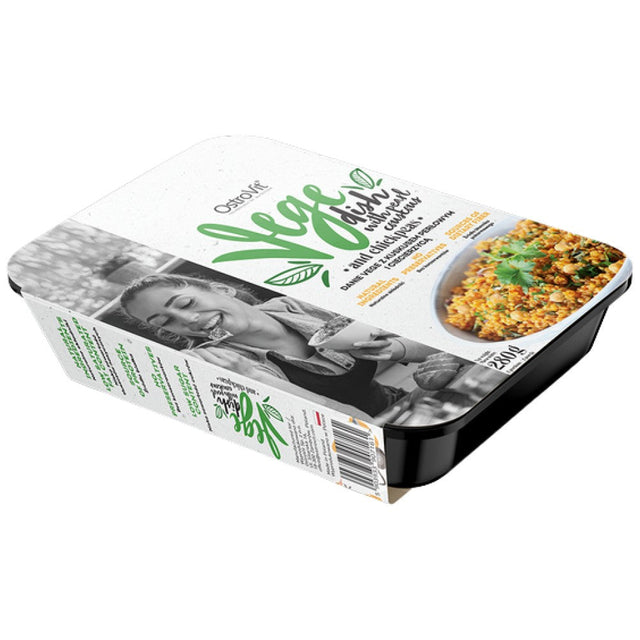 Vege Dish with Pearl Couscous and Chickpeas | Ready-To-Eat Meal 280 grams - Nutra Best Europe