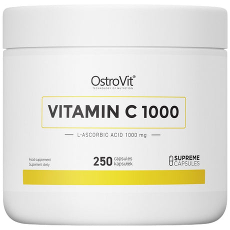 Vitamin C 1000 mg - 250 capsules - Nutra Best Europe