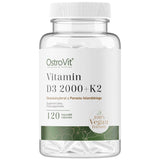 Vitamin D3 2000 + K2 50 mcg | Vege 120 capsules - Nutra Best Europe