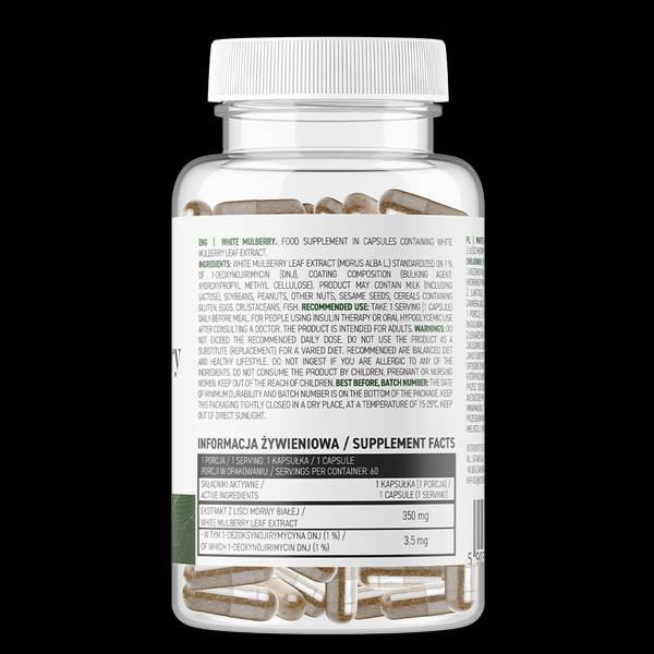 White Mulberry / Vege 60 capsules - Nutra Best Europe