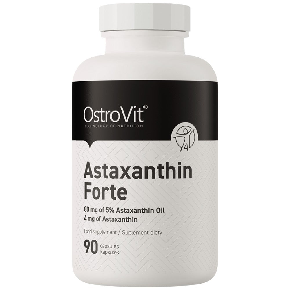 Astaxanthin Forte 4 mg 90 Gel capsules - Nutra Best Europe