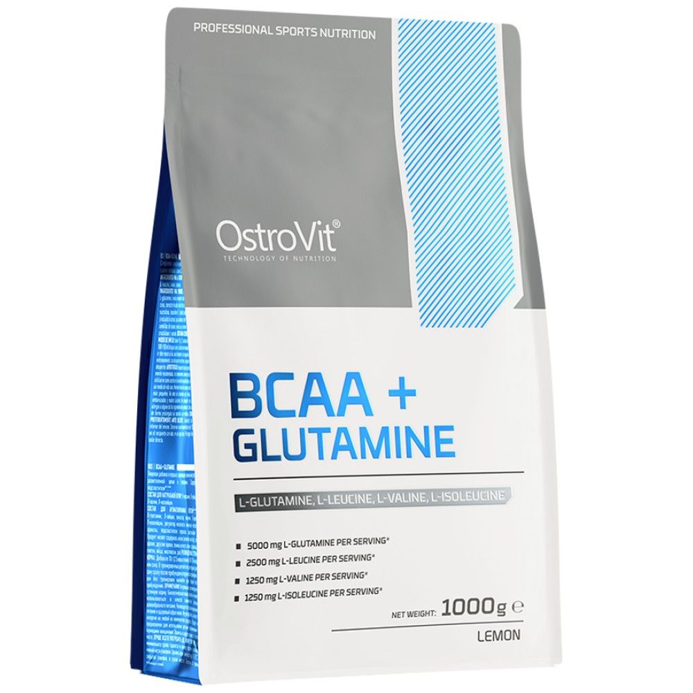 BCAA + GLUTAMINE Powder - 200 grams - Nutra Best Europe