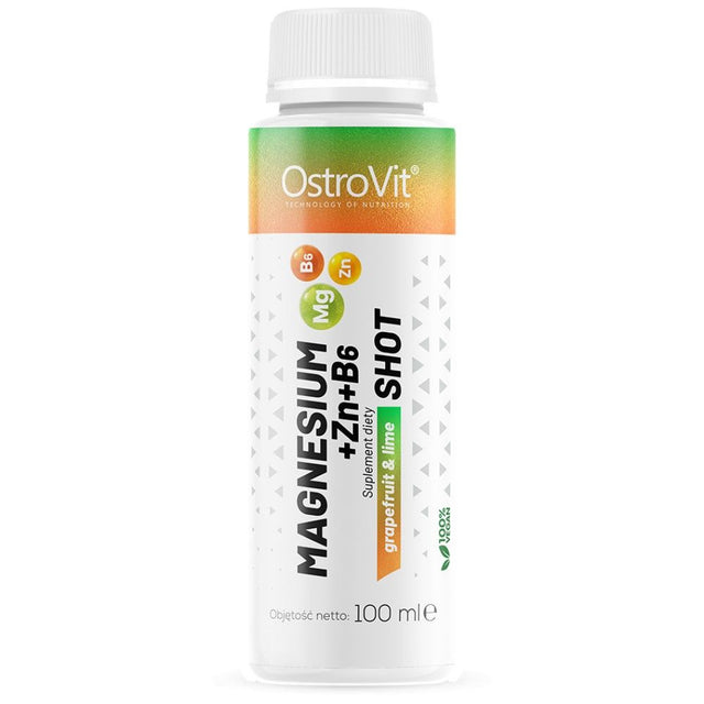 Magnesium + Zn + B6 Shot - 100 ml - Nutra Best Europe