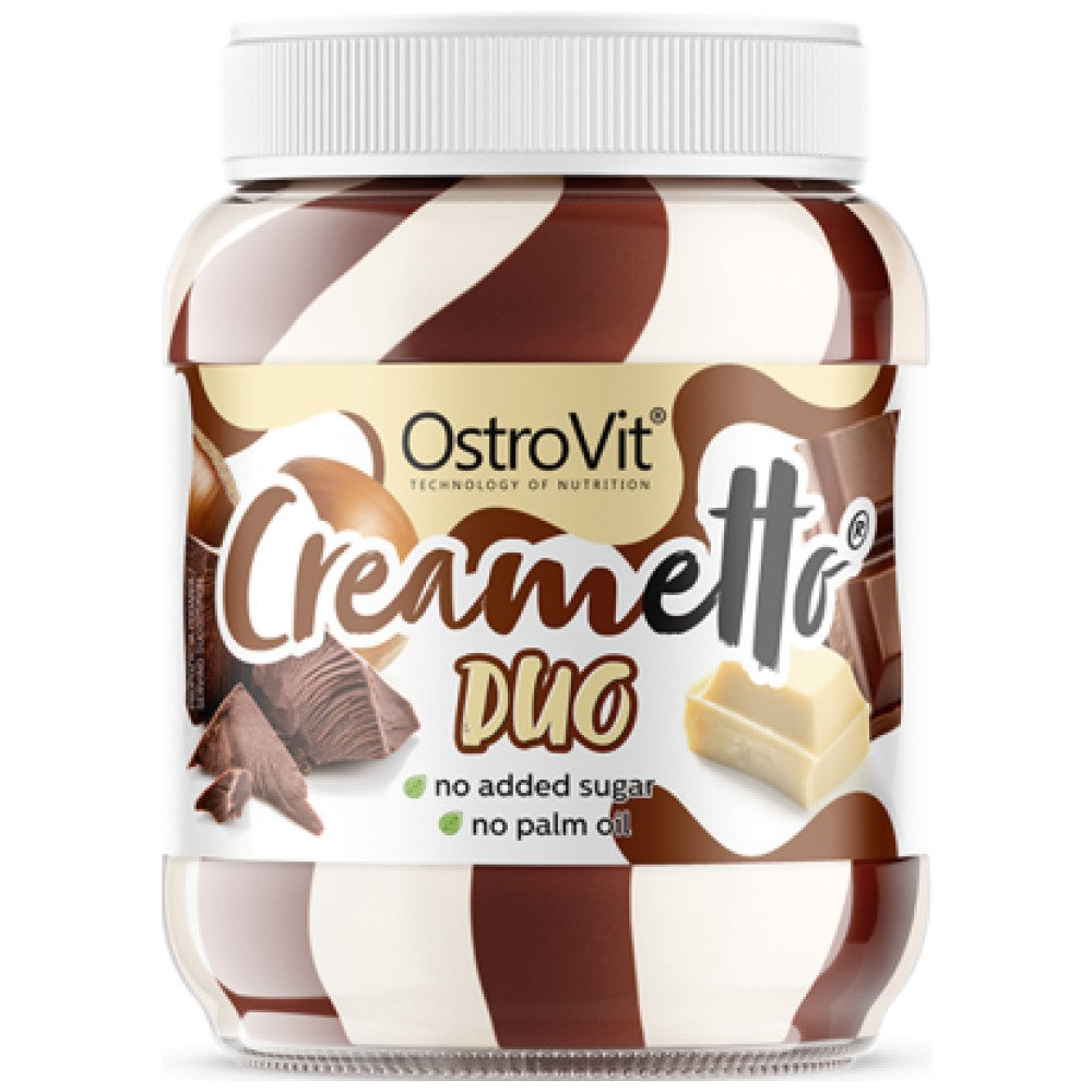 Creametto / Protein Spread / Duo Chocolate 350 grams - Nutra Best Europe