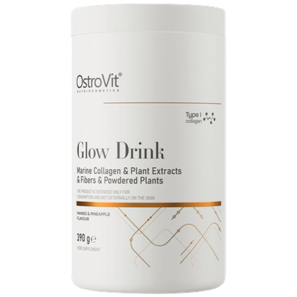 Glow Drink | with Marine Collagen and Plant Extracts 390 grams - Nutra Best Europe