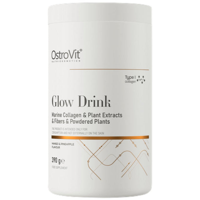 Glow Drink | with Marine Collagen and Plant Extracts 390 grams - Nutra Best Europe