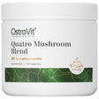 Quatro Mushroom Blend Powder | Lion's Mane ~ Reishi ~ Cordyceps ~ Chaga 100 grams - Nutra Best Europe