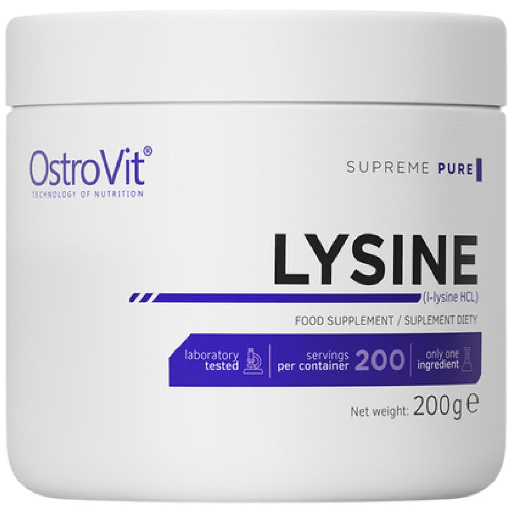 Lysine Powder 200 grams - Nutra Best Europe