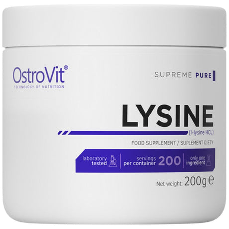 Lysine Powder 200 grams - Nutra Best Europe
