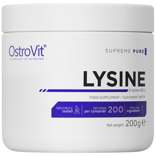 Lysine Powder 200 grams - Nutra Best Europe