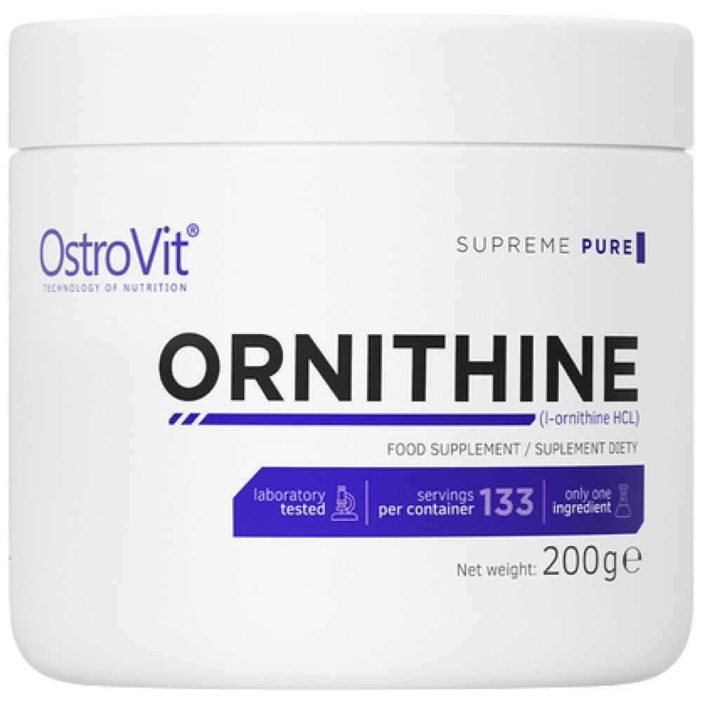 Ornithine Powder 200 grams - Nutra Best Europe