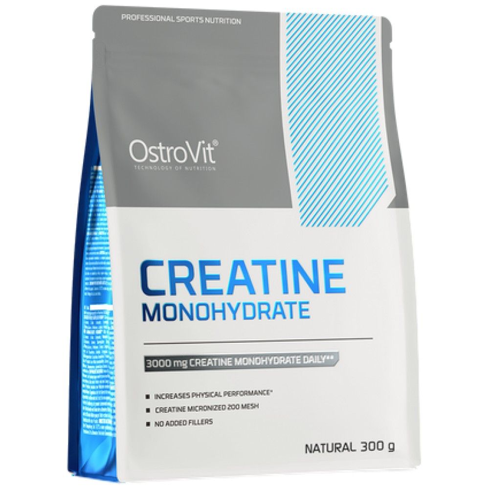 Creatine Monohydrate Powder - 300 grams - Nutra Best Europe