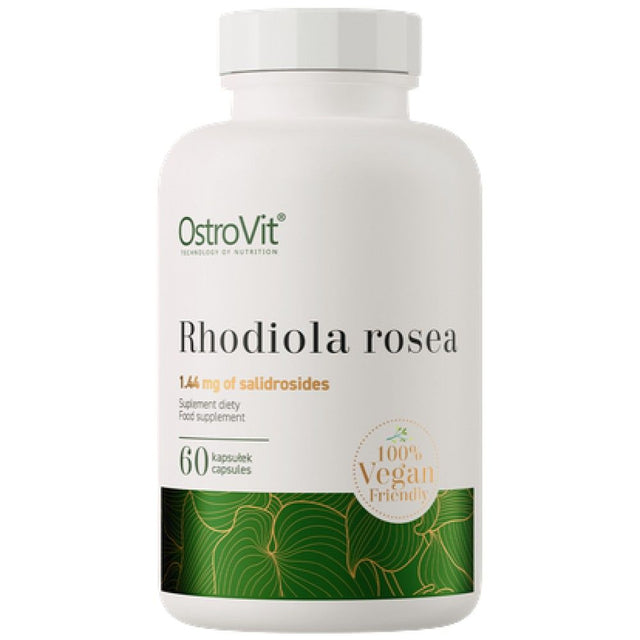 Rhodiola rosea 144 mg | Vege - 60 capsules - Nutra Best Europe