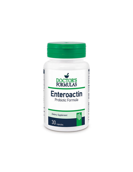Enteroactin Probiotic Formula - Enteroactin Probiotic Formula x 30 capsules Doctor's Formulas - Nutra Best Europe