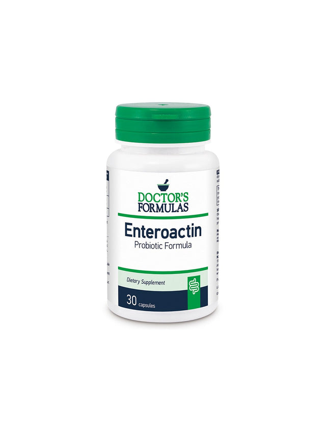 Enteroactin Probiotic Formula - Enteroactin Probiotic Formula x 30 capsules Doctor's Formulas - Nutra Best Europe