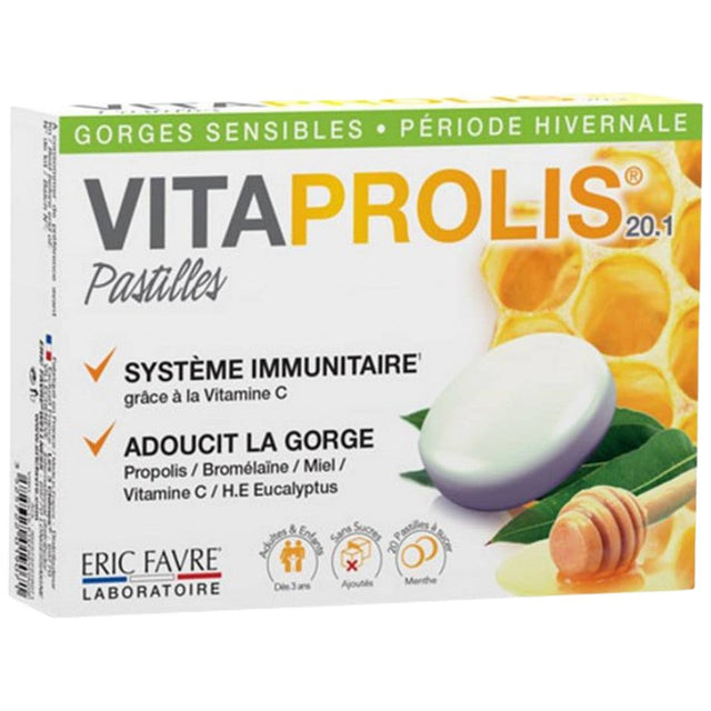Vitaprolis® | Throat Lozenges with Propolis 20 Candies - Nutra Best Europe