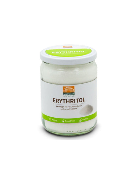 Erythritol, 400 g Mattisson Healthstyle - Nutra Best Europe