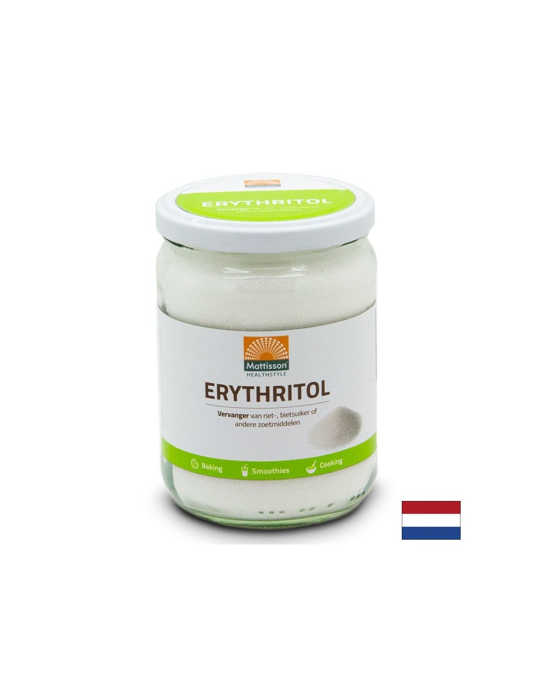 Erythritol, 400 g Mattisson Healthstyle - Nutra Best Europe