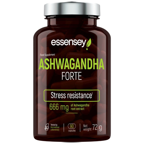 Ashwagandha Forte 666 mg - 90 capsules - Nutra Best Europe