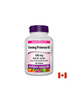 Evening primrose oil Ultra Prim, 500 mg x 180 softgel capsules - Nutra Best Europe